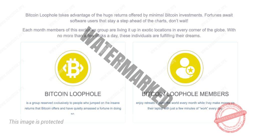 Bitcoin Loophole Características 