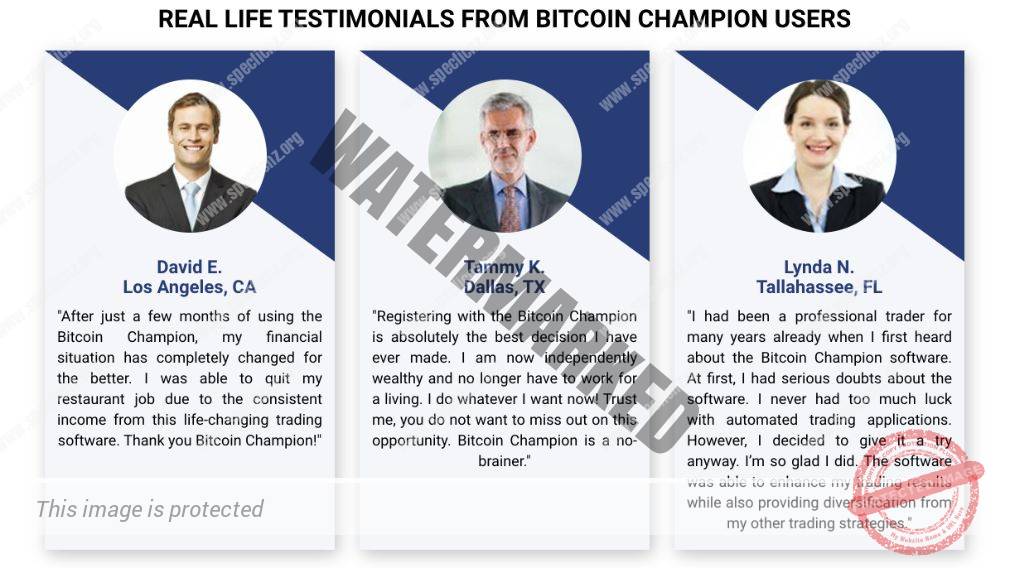 Bitcoin Champion Użytkownicy 